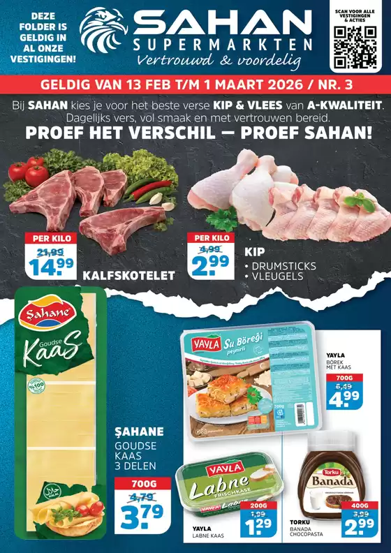 Catalogus van Sahan Supermarkten in Almere | Folder | 2026-02-13T00:00:00.000Z - 2026-03-01T00:00:00.000Z