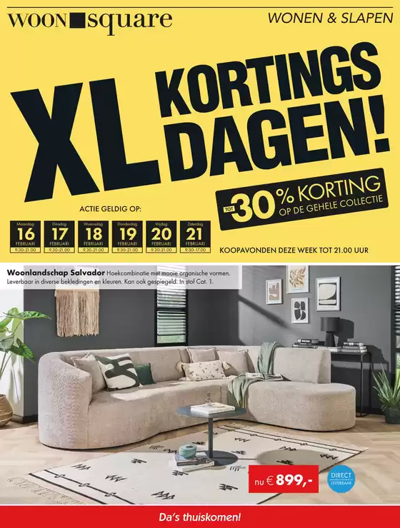 Catalogus van Woonsquare in Gouda | Woonsquare folder | 2026-02-16T00:00:00.000Z - 2026-02-21T00:00:00.000Z