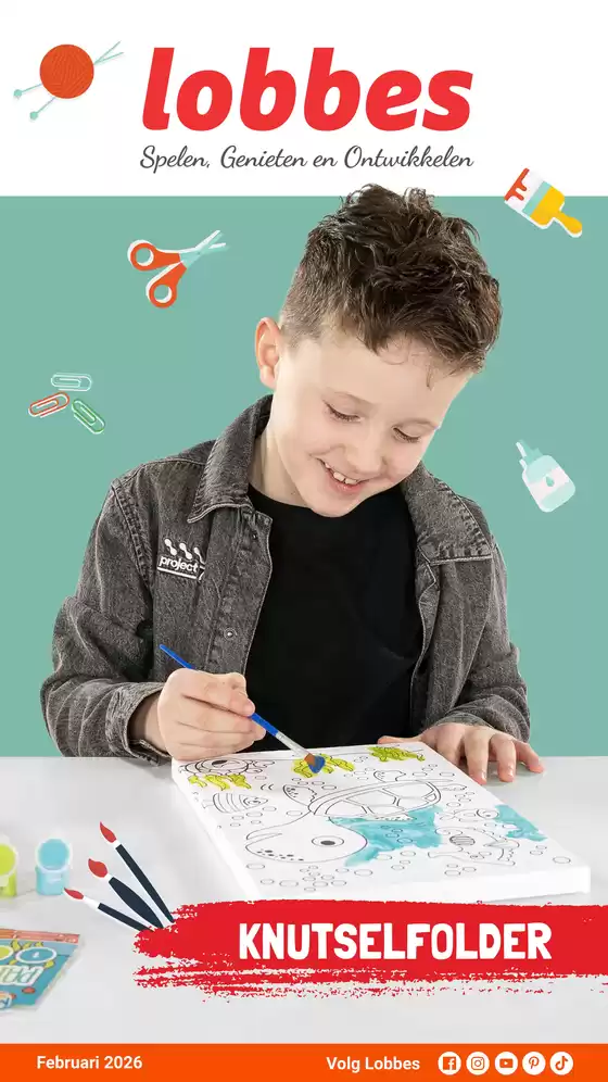 Catalogus van Lobbes in Hoofddorp | Knutselfolder | 2026-02-16T00:00:00.000Z - 2026-07-31T00:00:00.000Z