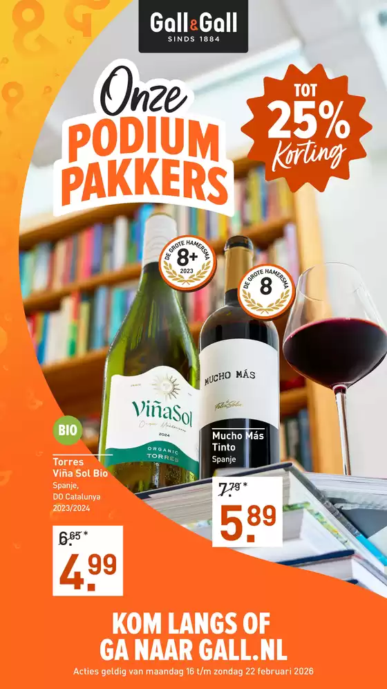 Catalogus van Gall & Gall in Zeist | Gall & Gall folder | 2026-02-16T00:00:00.000Z - 2026-02-22T00:00:00.000Z