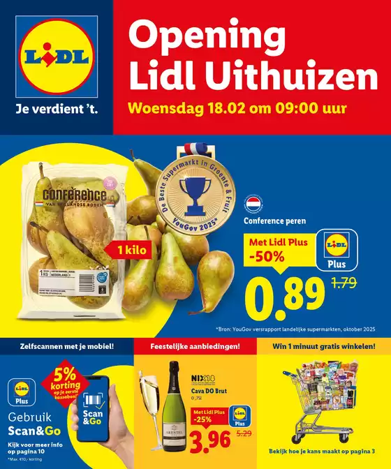 Catalogus van Lidl in Amsterdam | Lidl Uithuizen | 2026-02-18T00:00:00.000Z - 2026-02-22T00:00:00.000Z