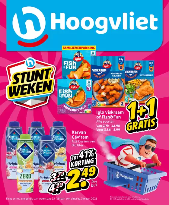 Catalogus van Hoogvliet in Arnhem | Speciale aanbiedingen voor u | 2026-02-25T00:00:00.000Z - 2026-03-03T00:00:00.000Z