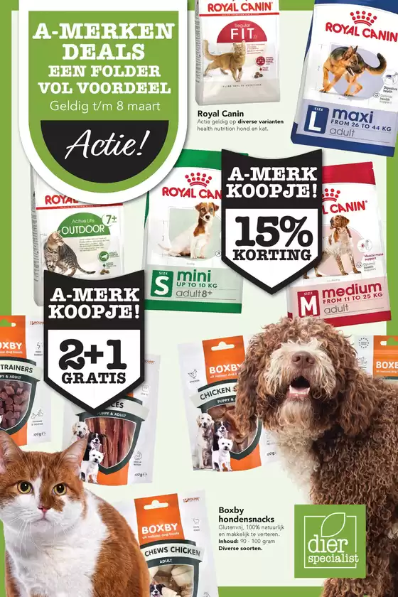 Catalogus van Dierspecialist in Ommen | Koopjesfolder | 2026-02-25T00:00:00.000Z - 2026-03-08T00:00:00.000Z