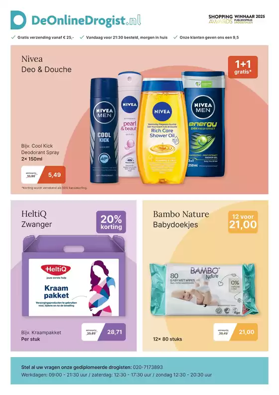 Catalogus van De Online Drogist in Barendrecht | Folder | 2026-02-25T00:00:00.000Z - 2026-03-07T00:00:00.000Z