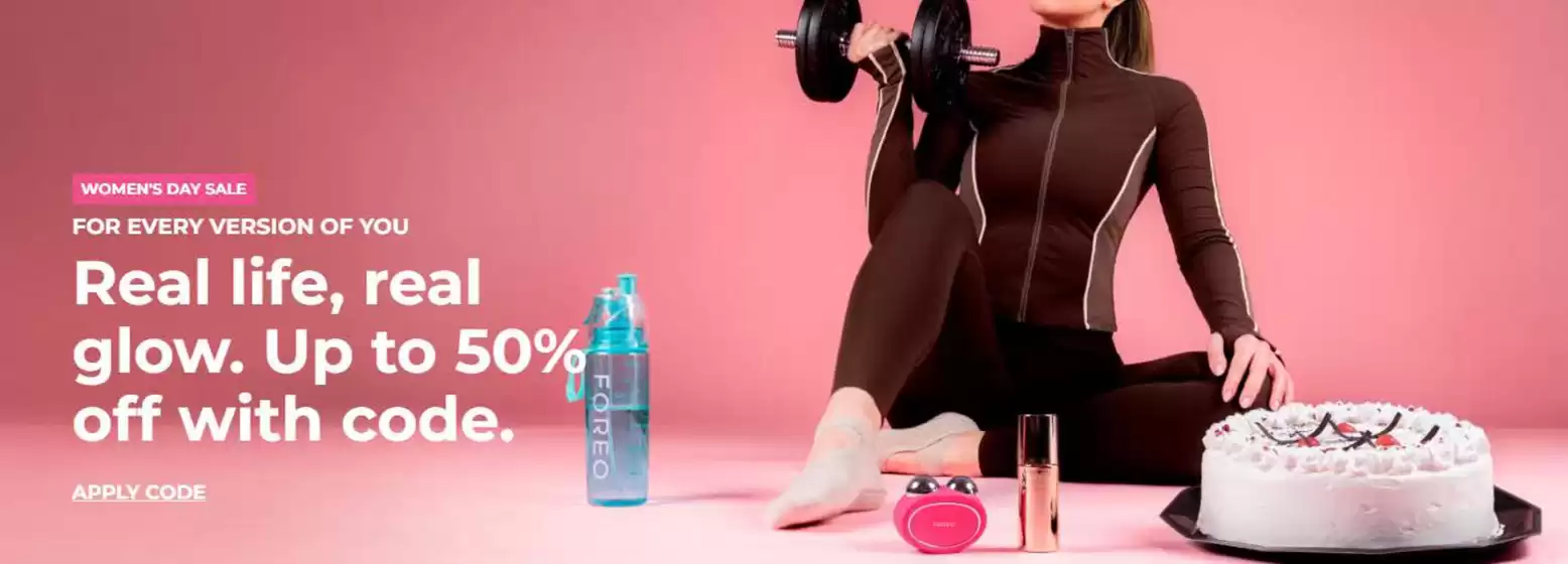 Catalogus van Foreo in Barendrecht | Women's day sale Up to 50% Off with code 'WOMENSDAY' | 2026-02-25T00:00:00.000Z - 2026-03-08T00:00:00.000Z