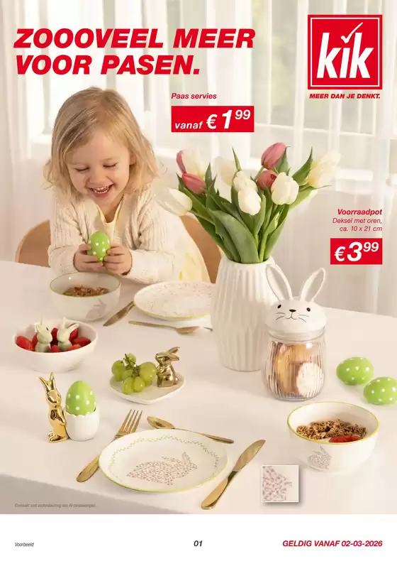 Catalogus van Kik in Den Haag | Kortingen en acties | 2026-03-02T00:00:00.000Z - 2026-03-02T00:00:00.000Z