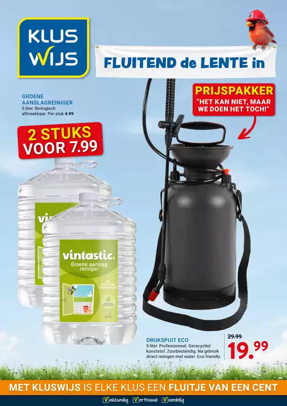 Catalogus van Kluswijs in Eindhoven | Onze beste koopjes | 2026-02-28T00:00:00.000Z - 2026-03-14T00:00:00.000Z