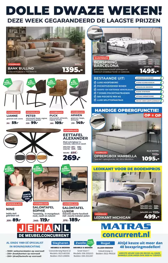 Catalogus van Matrasconcurrent in Eindhoven | Folder | 2026-03-02T00:00:00.000Z - 2026-03-15T00:00:00.000Z