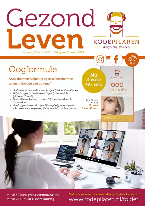 Catalogus van De Rode Pilaren in Bergeijk | Folder | 2026-03-03T00:00:00.000Z - 2026-03-31T00:00:00.000Z