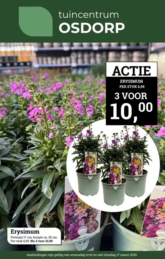 Catalogus van Tuincentrum Osdorp in Doetinchem | Folder | 2026-03-05T00:00:00.000Z - 2026-03-17T00:00:00.000Z
