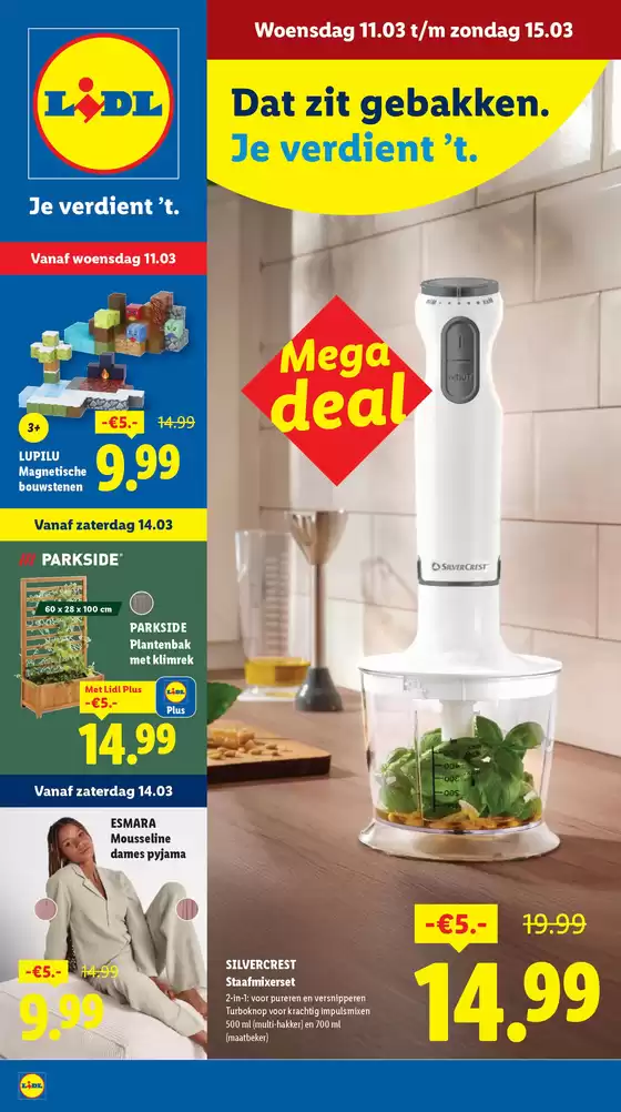 Catalogus van Lidl in Lage Zwaluwe | wo 1103 za 1403 | 2026-03-11T00:00:00.000Z - 2026-03-17T00:00:00.000Z