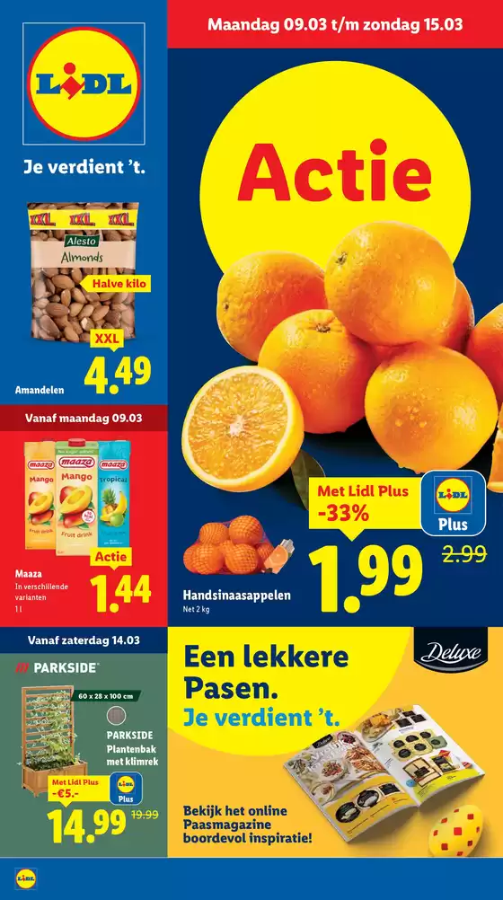 Catalogus van Lidl in Lage Zwaluwe | 0903 - 1503 | 2026-03-09T00:00:00.000Z - 2026-03-15T00:00:00.000Z