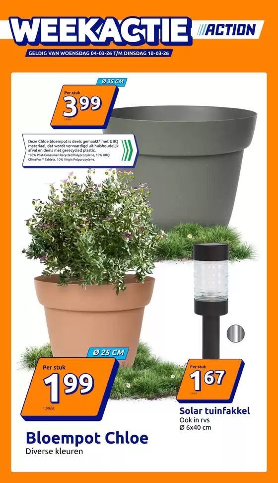 Catalogus van Action in Bunschoten-Spakenburg | Action folder | 2026-03-04T00:00:00.000Z - 2026-03-10T00:00:00.000Z