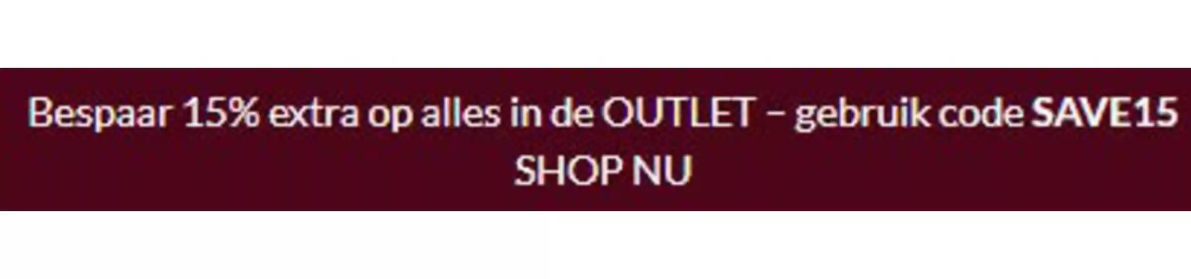 Catalogus van Bon'A Parte in Geldrop | Bespaar 15% extra op alles in de outlet, gebruik code 'SAVE15' | 2026-03-05T00:00:00.000Z - 2026-03-20T00:00:00.000Z