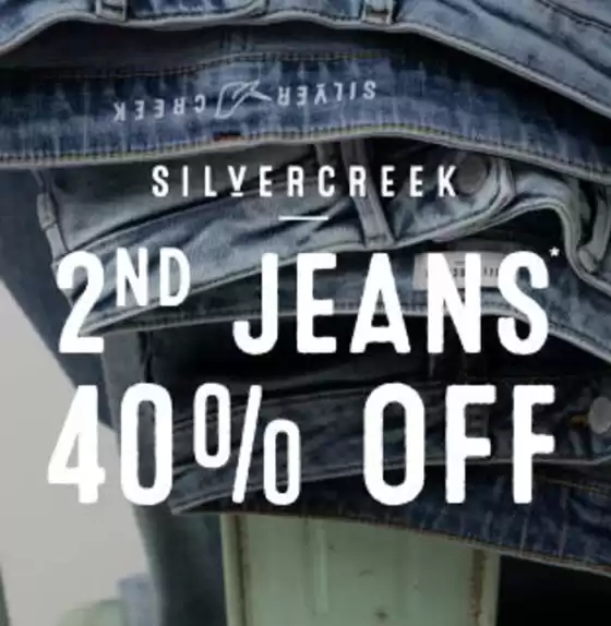 Catalogus van SILVER CREEK in Geldrop | Silvercreek 2nd jeans 40% Off | 2026-03-05T00:00:00.000Z - 2026-03-20T00:00:00.000Z