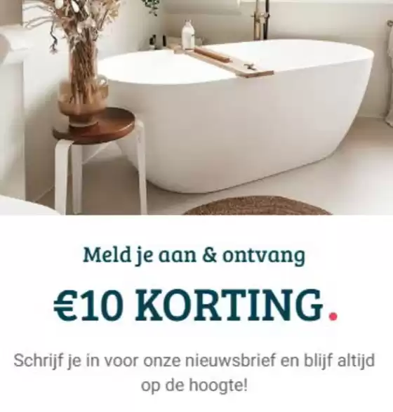 Catalogus van Sanitairwinkel in Amsterdam | €10 KORTING | 2026-03-06T00:00:00.000Z - 2026-03-15T00:00:00.000Z