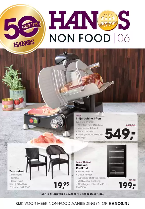 Catalogus van HANOS in Goes | HANOS Courant 6 Non-food | 2026-03-09T00:00:00.000Z - 2026-03-22T00:00:00.000Z