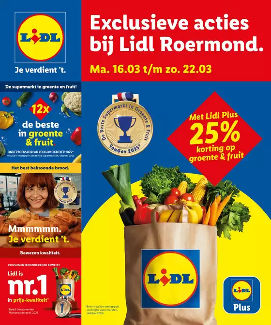 Catalogus van Lidl in Nieuwegein | Lidl Roermond | 2026-03-16T00:00:00.000Z - 2026-03-22T00:00:00.000Z