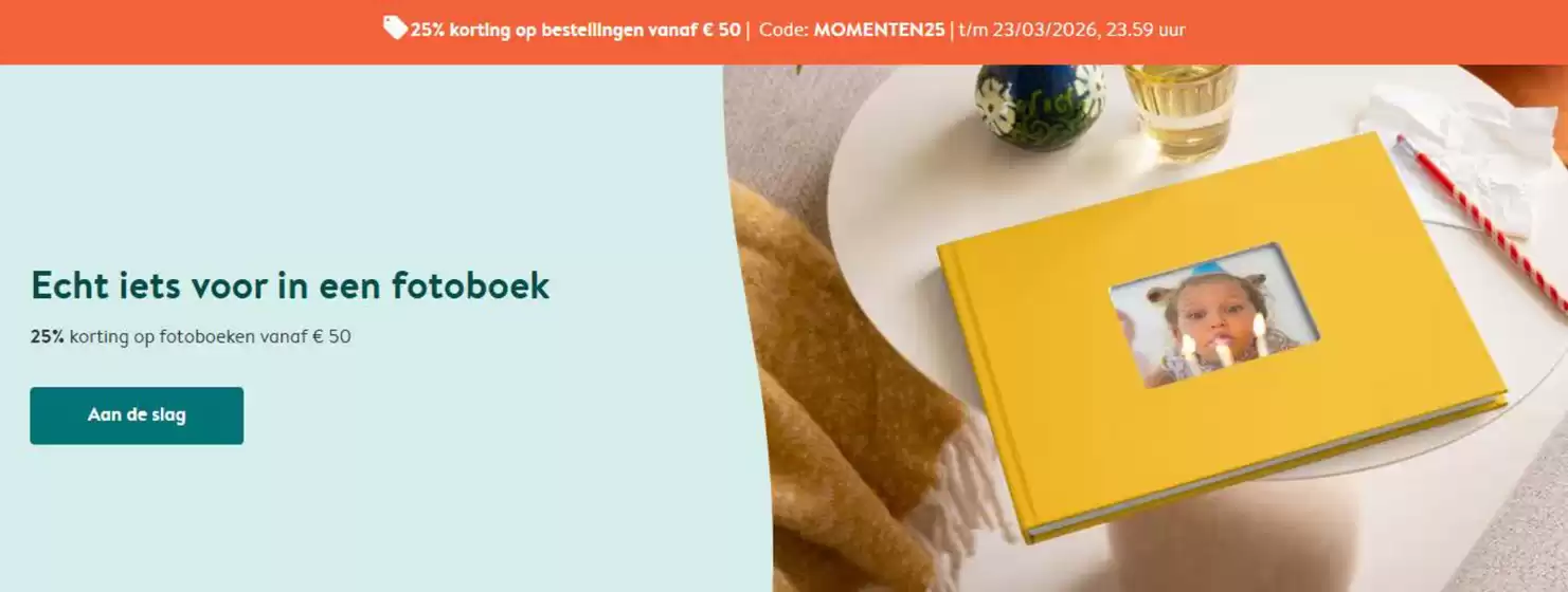 Catalogus van Albelli in Houten | 25% korting op bestellingen vanaf € 50. Code MOMENTEN25 | 2026-03-13T00:00:00.000Z - 2026-03-22T00:00:00.000Z