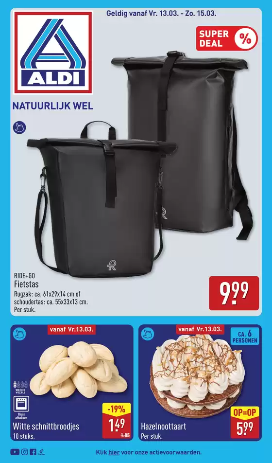 Catalogus van Aldi in Groningen | Topdeals en kortingen | 2026-03-13T00:00:00.000Z - 2026-03-15T00:00:00.000Z