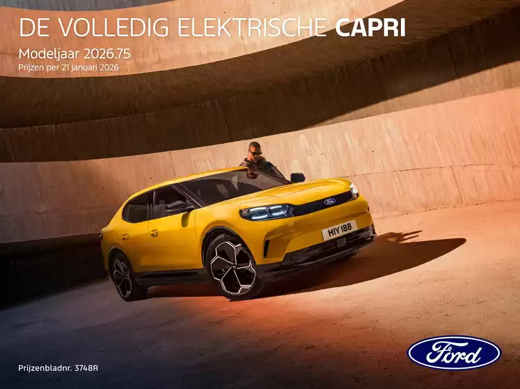 Catalogus van Ford in Vlaardingen | PL electric capri | 2026-03-13T00:00:00.000Z - 2026-03-27T00:00:00.000Z