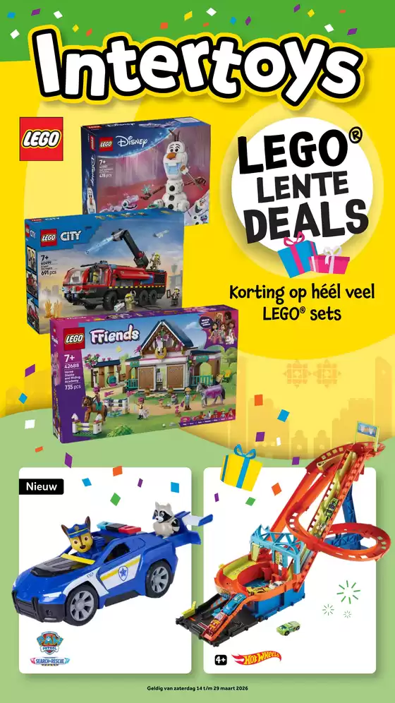 Catalogus van Intertoys in Groningen | Intertoys actiefolder Suikerfeest 2026 | 2026-03-14T00:00:00.000Z - 2026-03-29T00:00:00.000Z