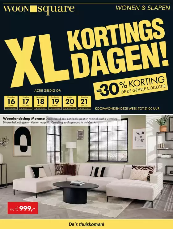 Catalogus van Woonsquare in Amsterdam | Woonsquare folder | 2026-03-16T00:00:00.000Z - 2026-03-21T00:00:00.000Z