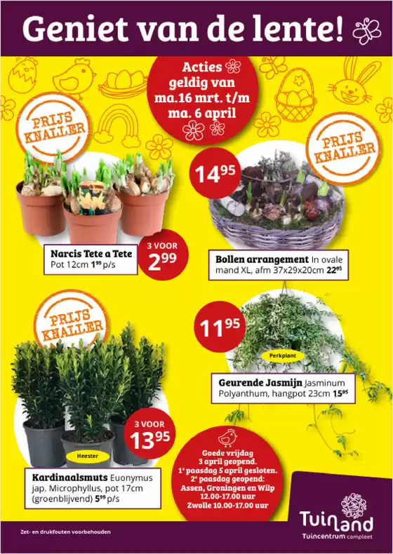 Catalogus van Tuinland in Heythuysen | Tuinland folder | 2026-03-16T00:00:00.000Z - 2026-04-06T00:00:00.000Z