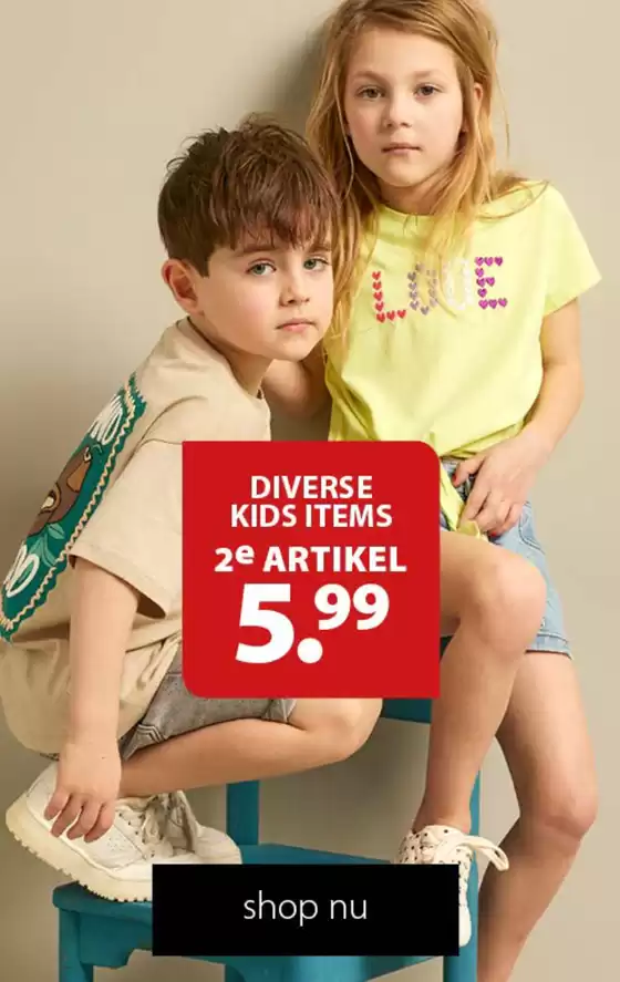 Catalogus van Ter Stal in Utrecht | Diverse kinderkleding 2e artikel 5.99 | 2026-03-17T00:00:00.000Z - 2026-03-31T00:00:00.000Z