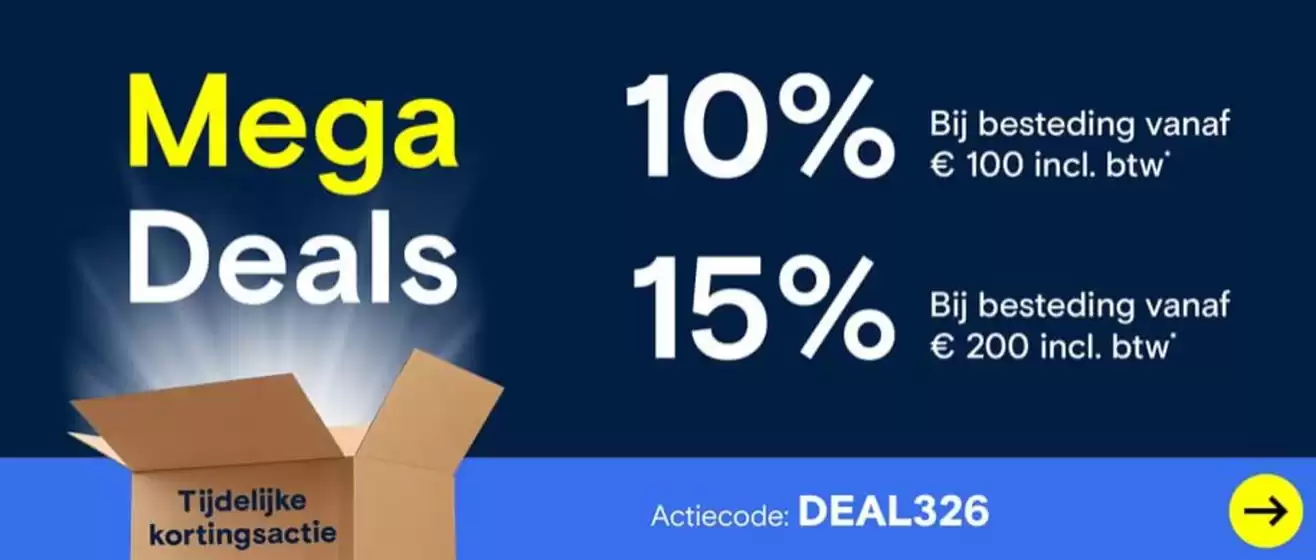 Catalogus van Conrad in Leidschendam | Mega Deals 15% Bij besteding vanaf € 200 incl. btw. Actiecode DEAL326 | 2026-03-17T00:00:00.000Z - 2026-03-24T00:00:00.000Z