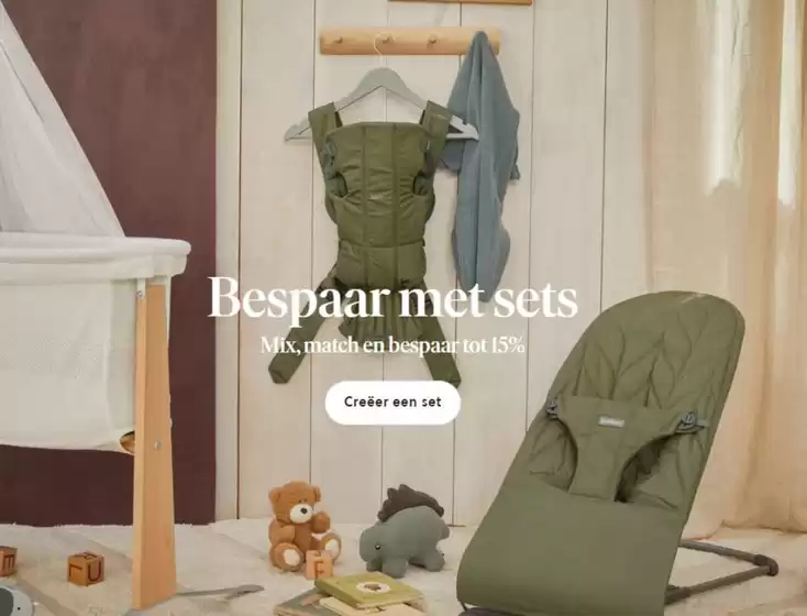 Catalogus van Baby Björn in Utrecht | Bespaar met sets. Voeg 3 of meer artikelen toe → 15% korting op je aankoop | 2026-03-17T00:00:00.000Z - 2026-03-24T00:00:00.000Z