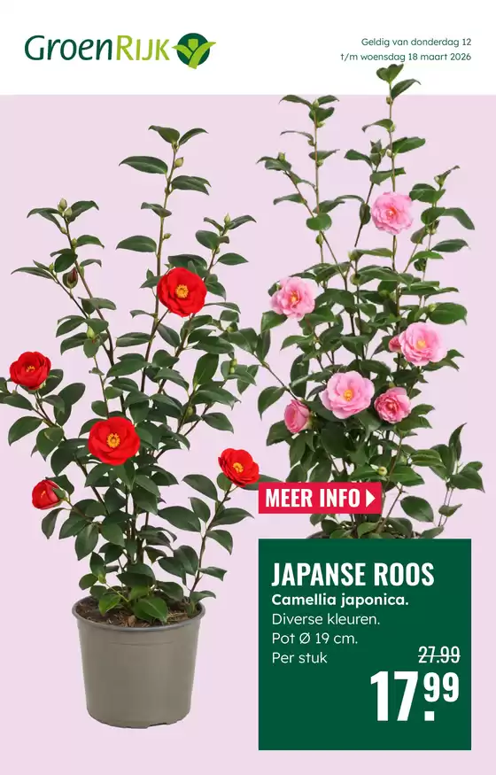 Catalogus van GroenRijk | Onze beste koopjes | 2026-03-12T00:00:00.000Z - 2026-03-18T00:00:00.000Z