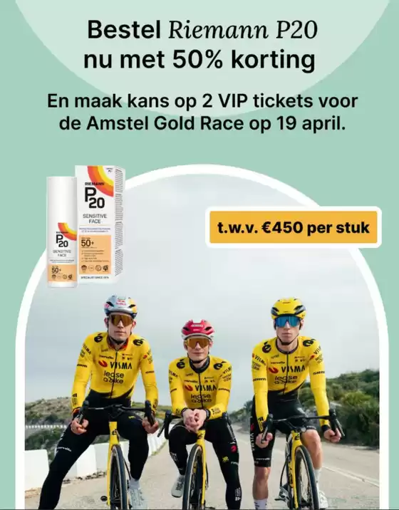 Catalogus van De Online Drogist in Berkel-Enschot | Bestel Riemann P20 nu met 50% korting | 2026-03-18T00:00:00.000Z - 2026-03-29T00:00:00.000Z