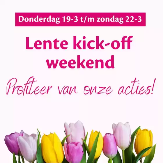 Catalogus van TuinWereld in Zaandam | Lente kick-off weekend acties | 2026-03-19T00:00:00.000Z - 2026-03-22T00:00:00.000Z