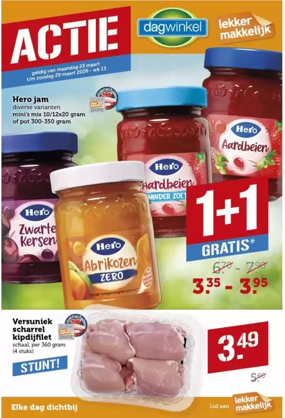 Catalogus van Dagwinkel in Ridderkerk | Onze beste deals voor u | 2026-03-23T00:00:00.000Z - 2026-03-29T00:00:00.000Z