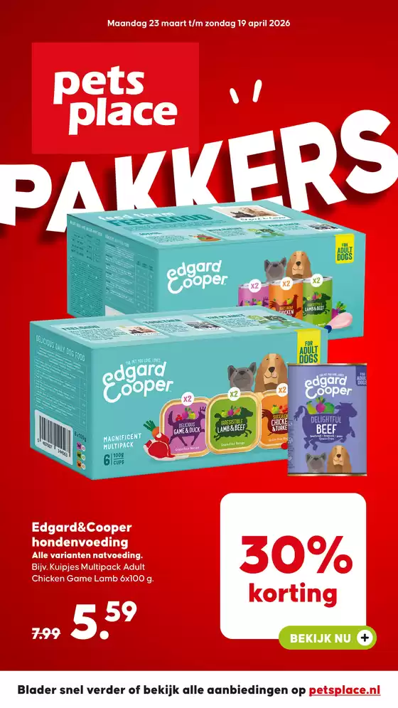 Catalogus van Pets Place in Rotterdam | Pets Place folder | 2026-03-23T00:00:00.000Z - 2026-04-19T00:00:00.000Z