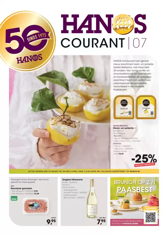 Catalogus van HANOS in Ridderkerk | HANOS Courant 7 | 2026-03-23T00:00:00.000Z - 2026-04-05T00:00:00.000Z