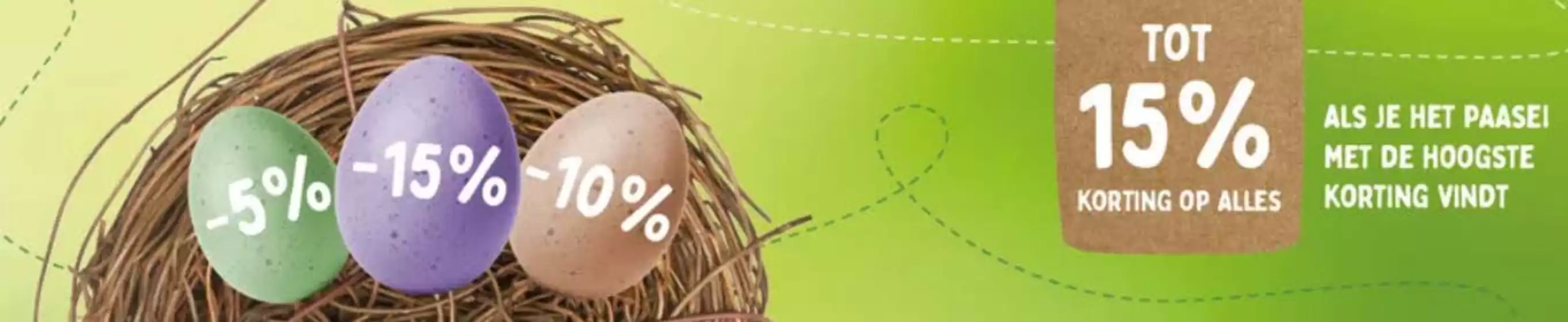 Catalogus van Vivara in Zaandam | We hebben drie verschillende paaseieren verstopt. Vind ze en krijg exclusieve kortingen van 5%, 10% of zelfs 15% op je hele bestelling | 2026-03-24T00:00:00.000Z - 2026-04-05T00:00:00.000Z