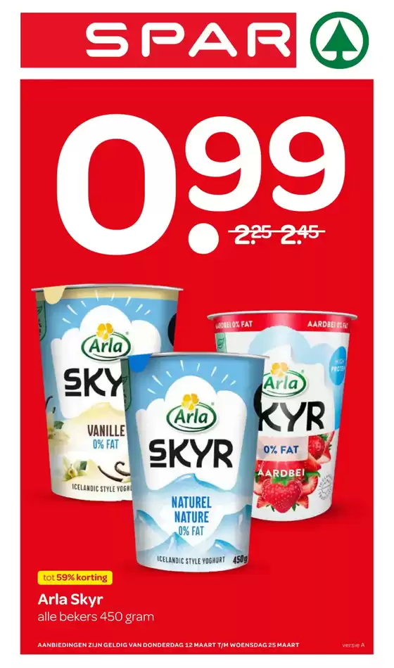 Catalogus van Spar | Onze beste koopjes | 2026-03-12T00:00:00.000Z - 2026-03-25T00:00:00.000Z