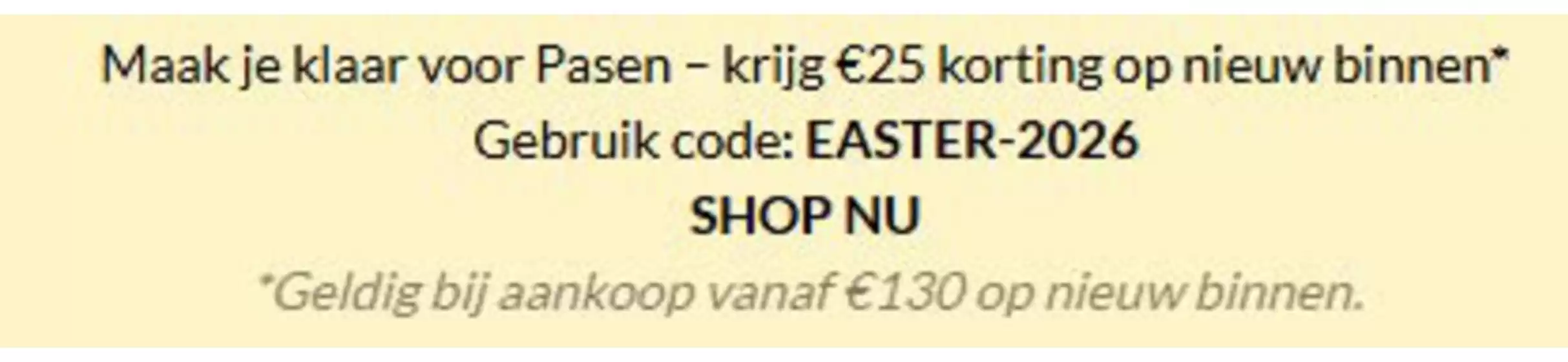 Catalogus van Bon'A Parte in Eindhoven | Krijg €25 korting op nieuw binnen. Gebruik code EASTER-2026. Geldig bij aankoop vanaf €130 op nieuw binnen | 2026-03-24T00:00:00.000Z - 2026-04-05T00:00:00.000Z