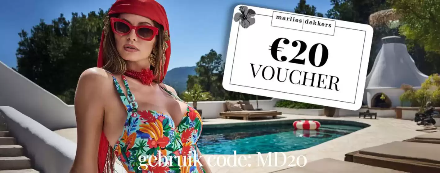 Catalogus van Marlies Dekkers in Eindhoven | €20 voucher | 2026-03-24T00:00:00.000Z - 2026-03-26T00:00:00.000Z