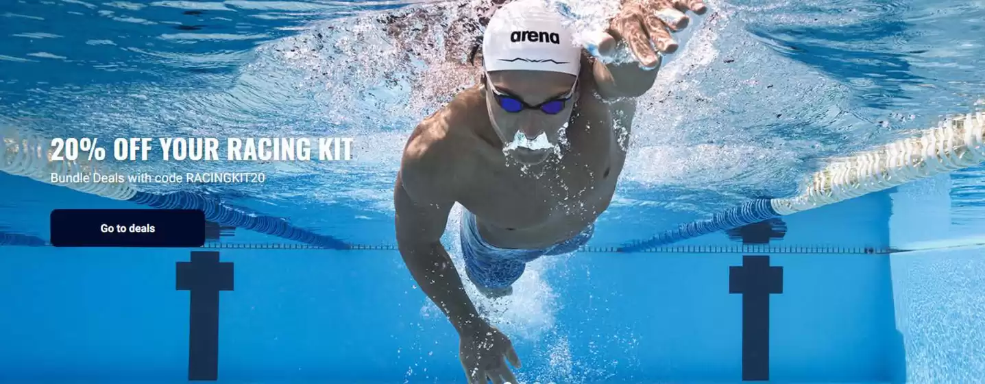Catalogus van Arena in Zoetermeer | Get 20% off all items in this selection when you buy at least 1 racing suit and 1 pair of goggles from the same selection. USE THE CODE 'RACINGKIT20' | 2026-03-25T00:00:00.000Z - 2026-03-31T00:00:00.000Z
