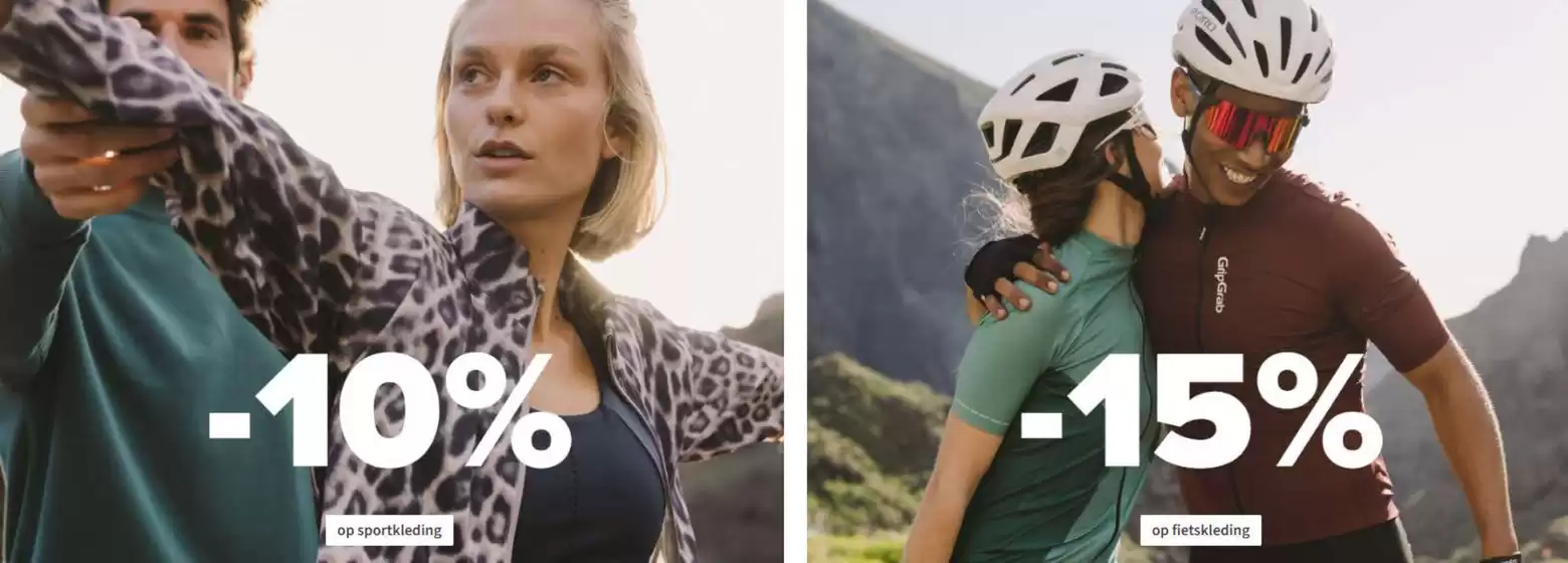 Catalogus van A.S. Adventure in Zwolle | -10% op sportkleding, -15% op fietskleding | 2026-03-25T00:00:00.000Z - 2026-03-31T00:00:00.000Z