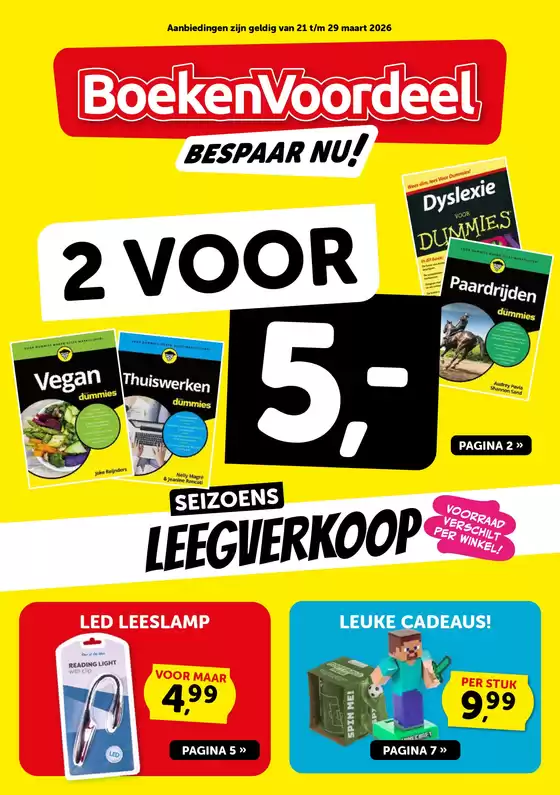 Catalogus van Boekenvoordeel in Den Haag | Onze beste koopjes | 2026-03-21T00:00:00.000Z - 2026-03-29T00:00:00.000Z