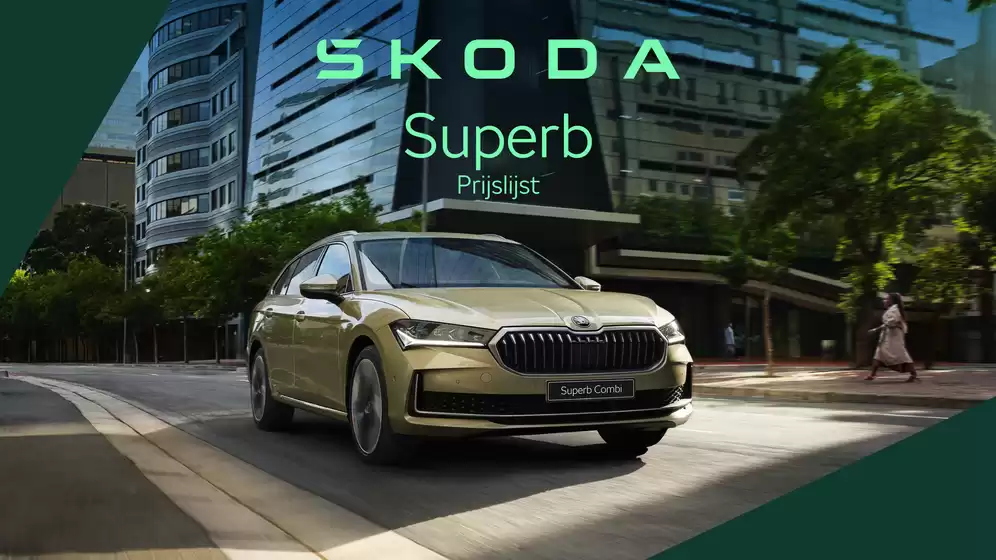 Škoda Superb (Combi) Prijslijst per 16 januari 2025