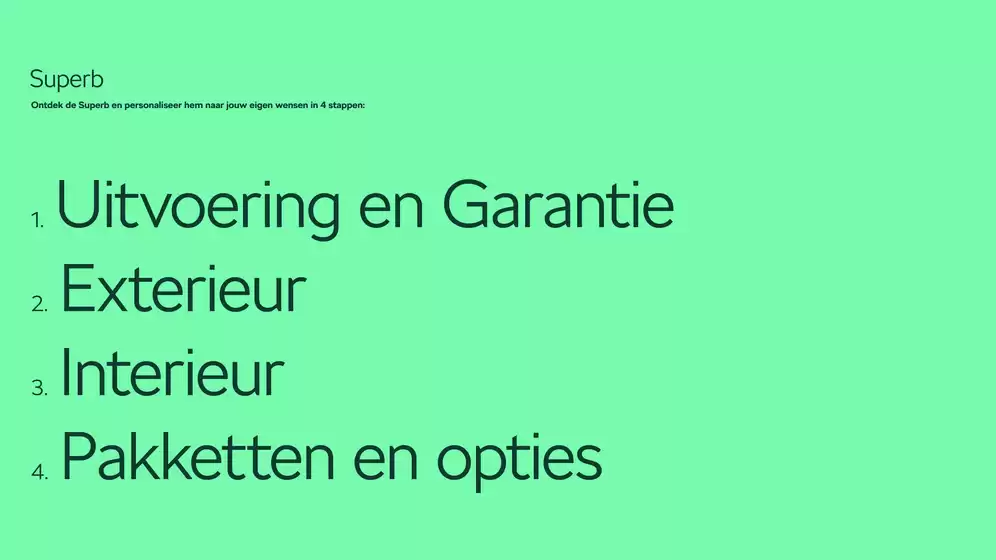 Škoda Superb (Combi) Prijslijst per 16 januari 2025