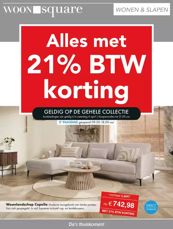 Catalogus van Woonsquare in Eindhoven | Woonsquare folder | 2026-03-29T00:00:00.000Z - 2026-04-04T00:00:00.000Z