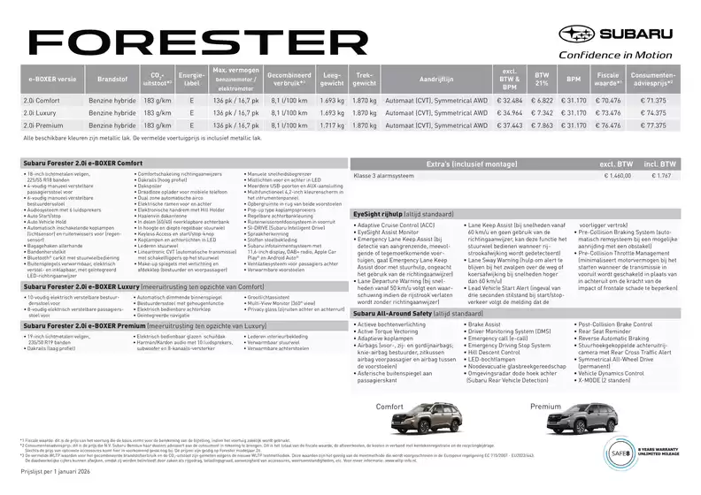 Catalogus van Subaru in Arnhem | Subaru Forester | 2026-03-30T00:00:00.000Z - 2026-04-13T00:00:00.000Z
