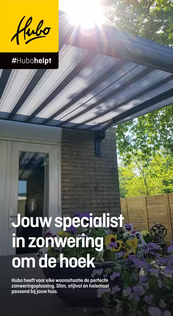 Catalogus van Hubo in Den Haag | Folder week 14-15 2026 | 2026-03-30T00:00:00.000Z - 2026-04-13T00:00:00.000Z