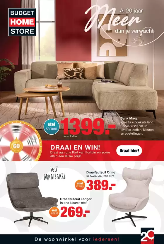 Catalogus van Budget Home Store in Utrecht | Budget Home Store folder | 2026-03-30T00:00:00.000Z - 2026-04-13T00:00:00.000Z